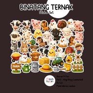 Animal Stickers | Cute animal stickers | Animal stickers | Aesthetic Stickers Tumblr Sticker/s Lapto