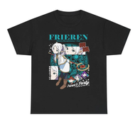 Cute Anime Girl Frieren Waifu T-Shirt Japanese Art Tee Beyond Journeys End Suitable for adult S-5XL#