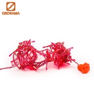 Christmas Light Steady Rice Lights Transparent Wire With End To End Connector Xl5012p 100l Pink