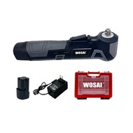 9M0S WOSAI Small Body 16V Lithium Battery 90 Degrees 120NM Torque Electric Cordless Ratchet Wrench
