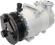 QHTZLC A/C Compressor Compatible for Volvo S40 II MS V50 MW C30 1.8 2.0 2.4 VS16 3M5H19497BC 6M5H19D
