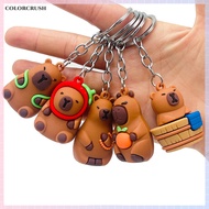 Colorcrush Cartoon Key Chain Capybara Phone Pendant Headphone Case Ch Bag Decor Accessories New