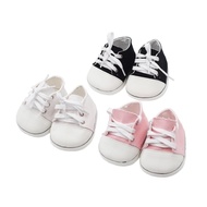 LANHUA Doll Shoes, Shoelaces DIY Toy Shoes, Mini 8.5cm Doll Doll Accessories Sports Shoes Doll Canva
