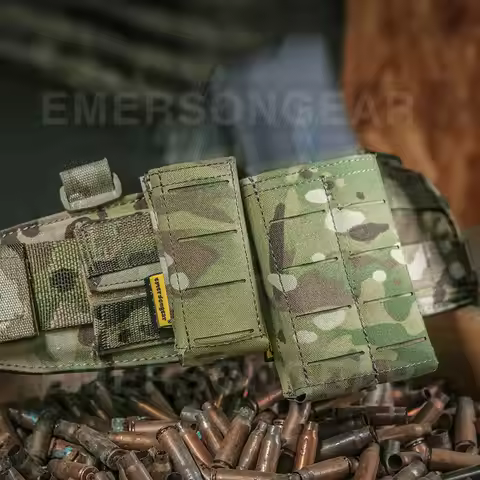 Emersongear Tactical LCS Pistol Magazine Pouch 9mm 556mm 762mm Rifle Mag Pouch Single Mag Carrier Do
