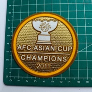 AFC Asian Cup Champions 2011 Hk Velvet Patch Badge