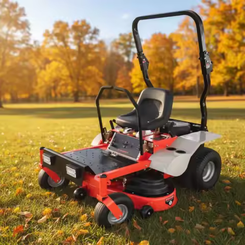 Commercial 48" Zero Turn Mower 13.7km/H Hydrostatic Drive Ride on Lawn Tractor with Steel Chassis 4-