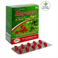 VIÊN DẦU CÁ HỖ TRỢ HO SÁT TRÙNG HỌNG EUROSCA FORT HỘP 100 VIÊN