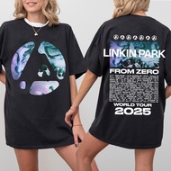Hot Linkin Park Tour 2025 Shirt, Linkin Park From Zero Tour Shirt Baju Men Shirt Linkin Park Band T-