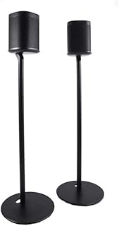 ULTi Speaker Floor Stand for Sonos One, SL, and Play:1 [71.5cm Tall] Built-in Cable Management, Enhance Surround Sound - Set of 1