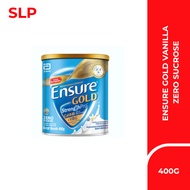 ENSURE GOLD VANILLA ZERO SUCROSE (400G-TIN) [EXP: 03/2027]