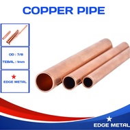 COPPER PIPE 7/8 (22.22MM) X H 1MM | COOPER PIPE | PER 1CM