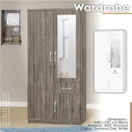 (PREORDER)WARDROBE / CLOTHS ORGANIZER / BEDROOM STORAGE CABINET WITH MIRROR/CUPBOARD/STORAGE CABINET/BEDROOM CABINET