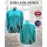 (STITCHLESS) KEMEJA BATIK PREMIUM by DESA MURNI BATIK (SWISS CREPE)