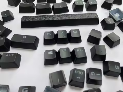 ABS Translucent Keycaps for Corsair K70 LUX/K70 RGB MK2/K95/Corrector MK2 Mechanical Gaming Keyboard