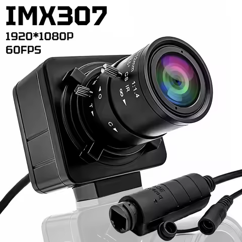 20X Zoom IP Camera 1080P 60FPS 1/2.8" IMX307 CMOS With 5-50mm Varifocal Lens Support RTSP Onvif H.26