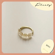 Plenty Vanessa Garden Ring 14K Gold Plated - Gold