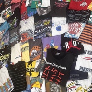 S-XXXL Size Graphic Adult Random T-shirt T-Shirt Lot Random  Borong Murah Collection VTG Sports Myst