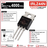 [5 PCS] MOSFET IRLZ44N TO-220 MOSFETs IRL Z44N IRLZ 44 N IRLZ 44N