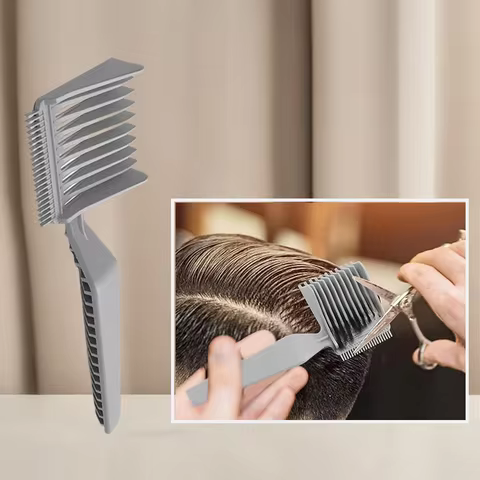 Barber Comb for Men Haircut Hair Clipper Comb Hair Fade Tool