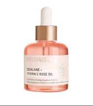 Brand new BIOSSANCE Squalane and Vitamin C Rose Oil (30ml)