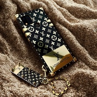 HP GANTUNGAN Casing Realme Luxury Golden Premiumhp With hanger All Series C61 C63 C67 C53 C51 C51s C