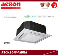 [ Delivered by Seller ] ACSON 2.0HP A3CK20FF FF Series Non-Inverter Ceiling Cassette / Air Conditioner / Aircond / Air Cond R32 WiFi A3CK20FF-AMOIA (A3CK20FF/A3LC20F)