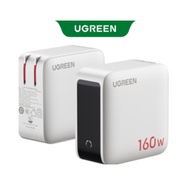 UGREEN 160W 5-Port Charger (4C1A) 4xUSB-C 1xUSB-A, Fast Charging for MacBook/iPad/iPhone/Samsung (12