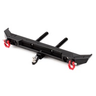 INJORA Metal Rear Bumper & Back Hitch Carrier Rack for 110 RC Crawler Car Axial SCX10 III AXI03007 U
