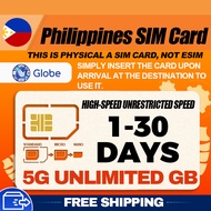 【CSL】 Philipines SIM CARD | 3-30Days | High-Speed Daily UNLIMITED GB | Plug and play | SIM Card 菲律賓S