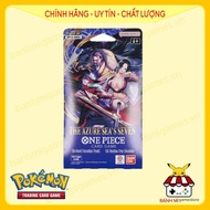 One Piece TCG: The Azure Sea's Seven OP-14 English Sleeved Booster Pack