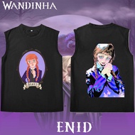 Wednesday Inspired Graphic Tank – Agnes Demille Style | เสื้อกล้ามสไตล์ Wednesday ลาย Agnes Demille 