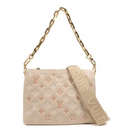 LOUIS VUITTON 羊皮皮革Coussin PM金扣手挽肩背兩用袋