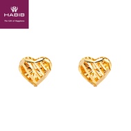 HABIB Oro Italia Ronnie Gold Earring, 916 Gold