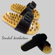 Health Sandals I Acupuncture Massage Wooden Sandals I Unique Sandals