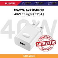 100% Original HUAWEI 40W Supercharge Charger