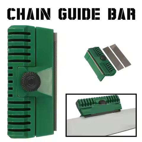 3pcs Chainsaw Chain Guide Bar Rail Dresser File with 2 Files Lawn Mower Chainsaw Tool Chainsaw Chain