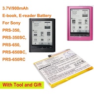 Cameron Sino 900mAh E-reader Battery 1-853-016-11, LIS1459MHPC9SY6 for Sony PRS-350, PRS-350SC, PRS-