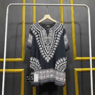 KATUN HITAM Latest - Black bangkok batik Ethnic Clothes For Men And Women - Casual Clothes - Cotton 