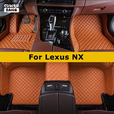 CUWEUSANG Custom Car Floor Mats For Lexus NX NX200t NX250 NX300 NX300h NX350 NX350h NX450h Auto Carp