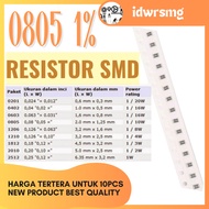 SMD Resistors 0805 47 ohm 47R Resistor 0805 1% tolerance 1%