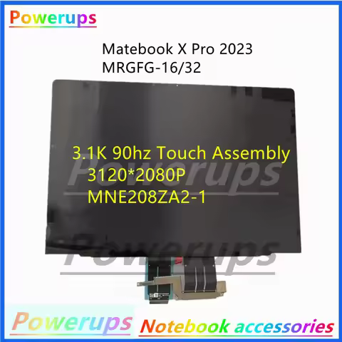 New A+ Laptop LCD/LED Touch Screen Frame Assembly For Huawei Matebook X Pro 2023 MRGFG-16 MRGFG-32 M
