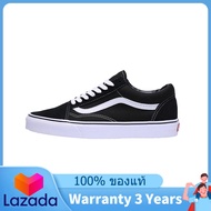 Warranty 3 Years VANS OLD SKOOL OS Men's and Women's CANVAS SHOES VN000D3HY28 รองเท้าวิ่ง รองเท้าผ้าใบ รองเท้าสเก็ตบอร์ด The Same Style In The Store