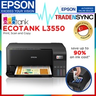 Epson EcoTank L3550 Home Ink Tank Printer, High-speed A4 colour 3-in-1 printer