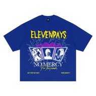 Elevendays No Mercy Benhur Oversized T-Shirt for Men and Women, Cotton Combed 20S Baju T Shirt Lelak