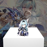 GANTUNGAN Anime Game Genshin Impact Eula HP Keychain - Acrylic Keychain - Acrylic Keychain