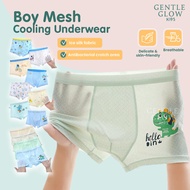 SG Seller - 4pcs Premium Mesh Boy Underwear Boy Boxer Brief Kids Boxer for boy