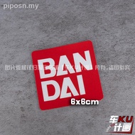 【JMD】Car ku project Bandai BANDAI toy car sticker reflective scratch sticker motorcycle helmet sticker