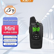 KSUN V6 Mini Walkie Talkie Wireless Device Communication Radio Dua Way