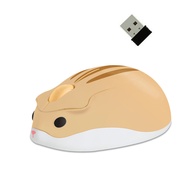 Bluetooth2.4G Wireless Cute Mouse Hamster Cartoon USB Creative Mute Mause Ergonomic Mini 3D Optical 