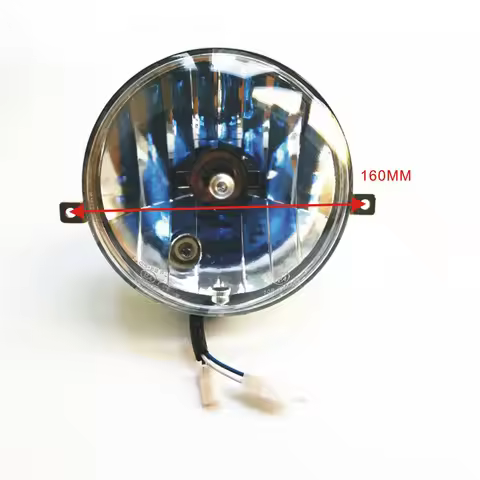 Headlights Head Lamp Blue Light For Vespa LML Star Stella Delux PX 125 150 200 New